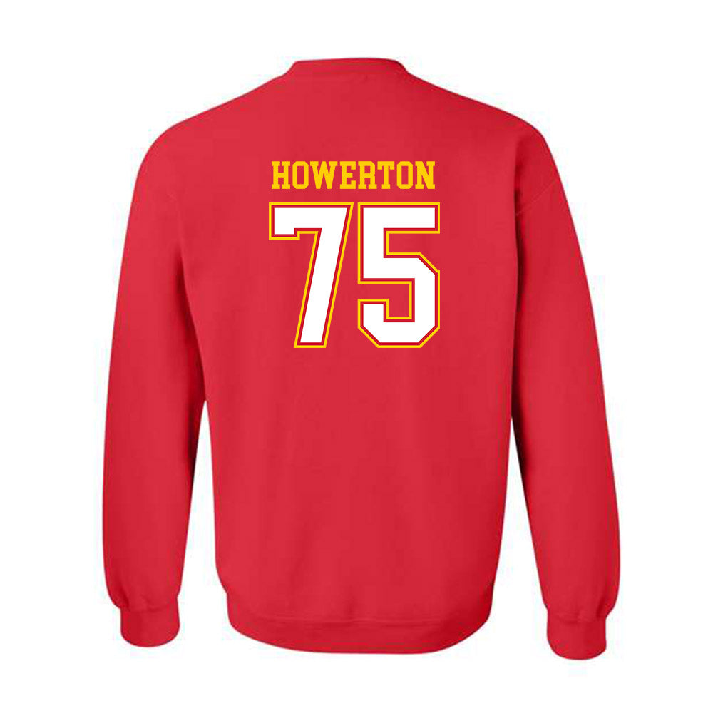 Maryland - NCAA Football : Ryan Howerton - Sports Shersey Crewneck Sweatshirt