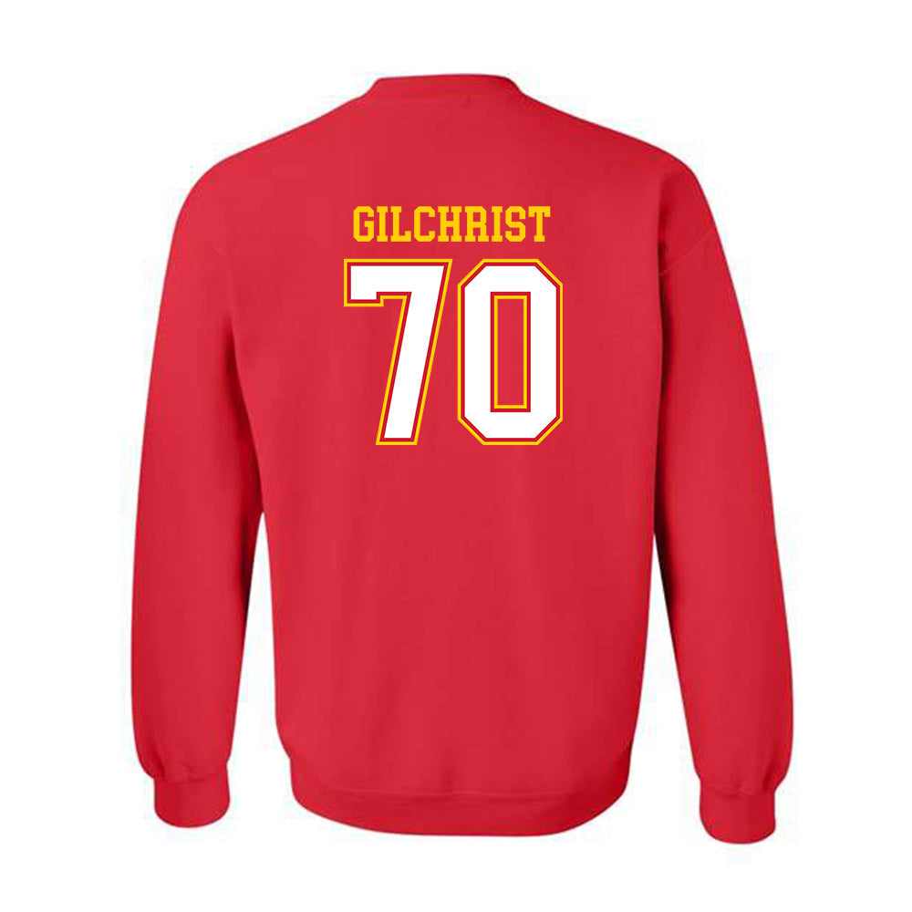 Maryland - NCAA Football : Jaylen Gilchrist - Sports Shersey Crewneck Sweatshirt-1