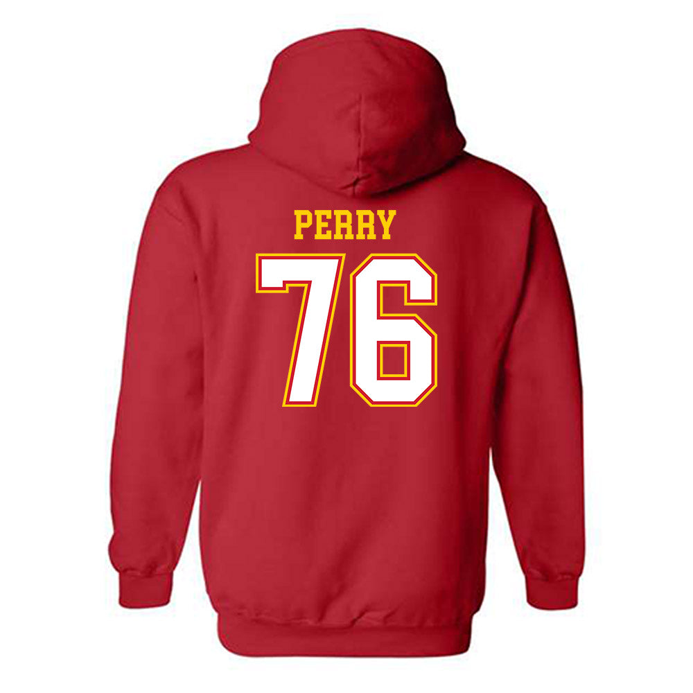 Maryland - NCAA Football : Rahtrel Perry - Sports Shersey Hooded Sweatshirt-1