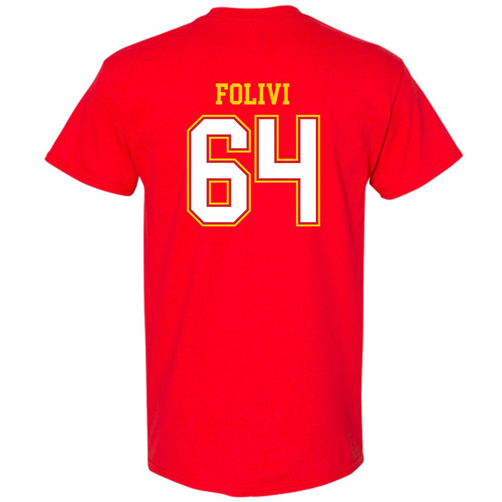 Maryland - NCAA Football : Aaron Folivi - Sports Shersey T-Shirt