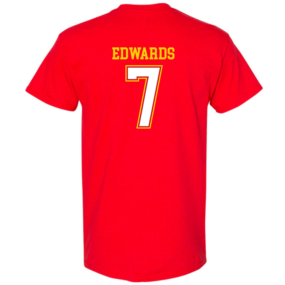 Maryland - NCAA Football : Gavin Edwards - Sports Shersey T-Shirt-1
