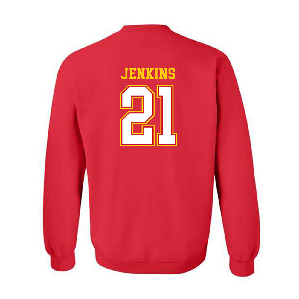 Maryland - NCAA Football : Judah Jenkins - Sports Shersey Crewneck Sweatshirt