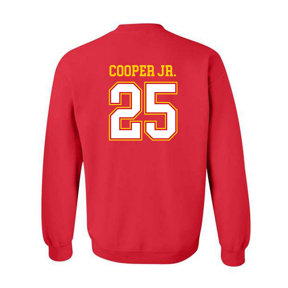 Maryland - NCAA Football : Ricardo Cooper Jr. - Sports Shersey Crewneck Sweatshirt-1