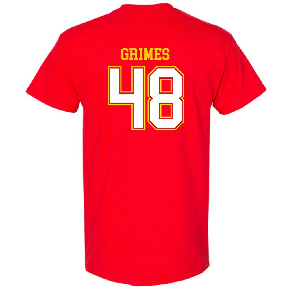 Maryland - NCAA Football : Darius Grimes - Sports Shersey T-Shirt-1