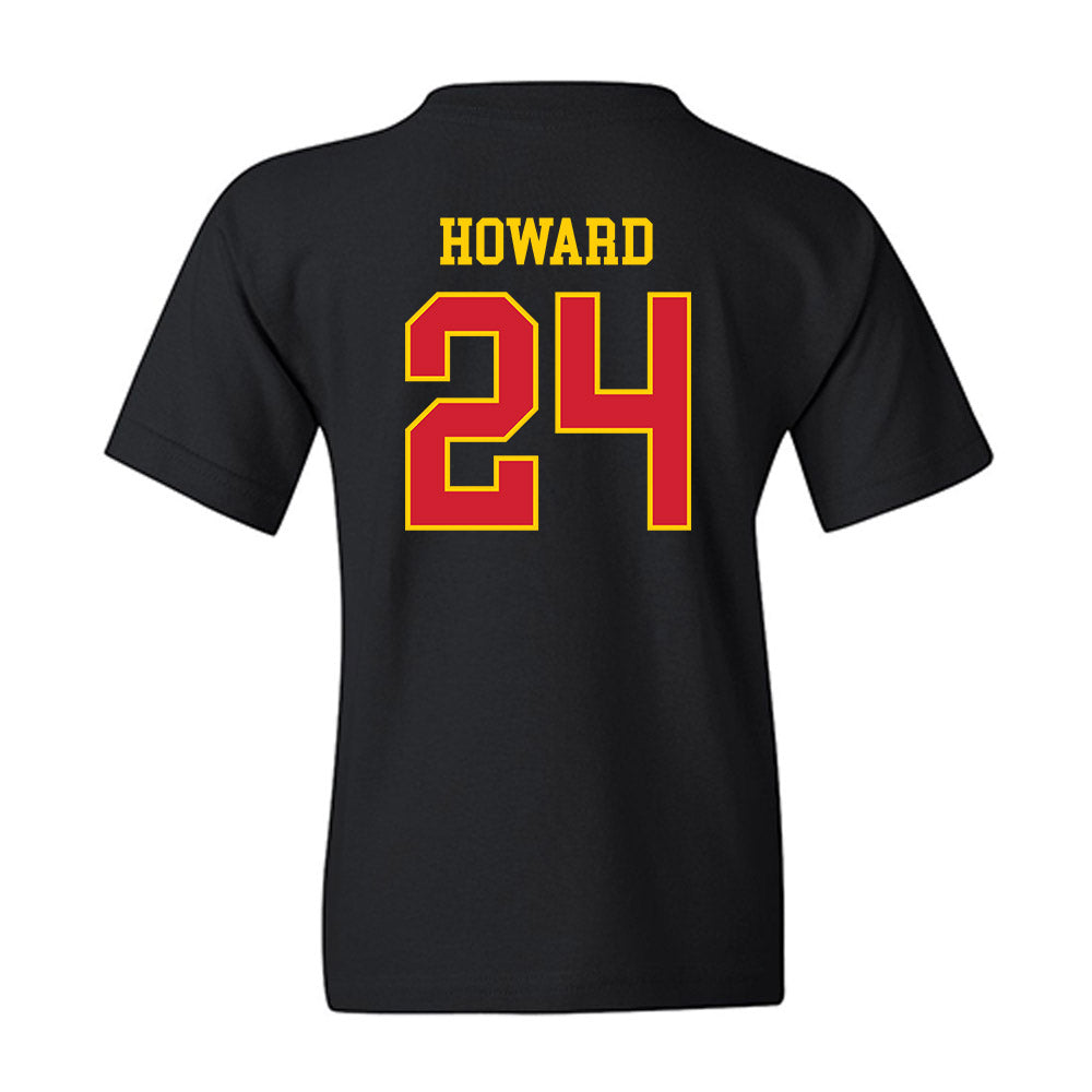Maryland - NCAA Football : Iverson Howard - Sports Shersey Youth T-Shirt-1
