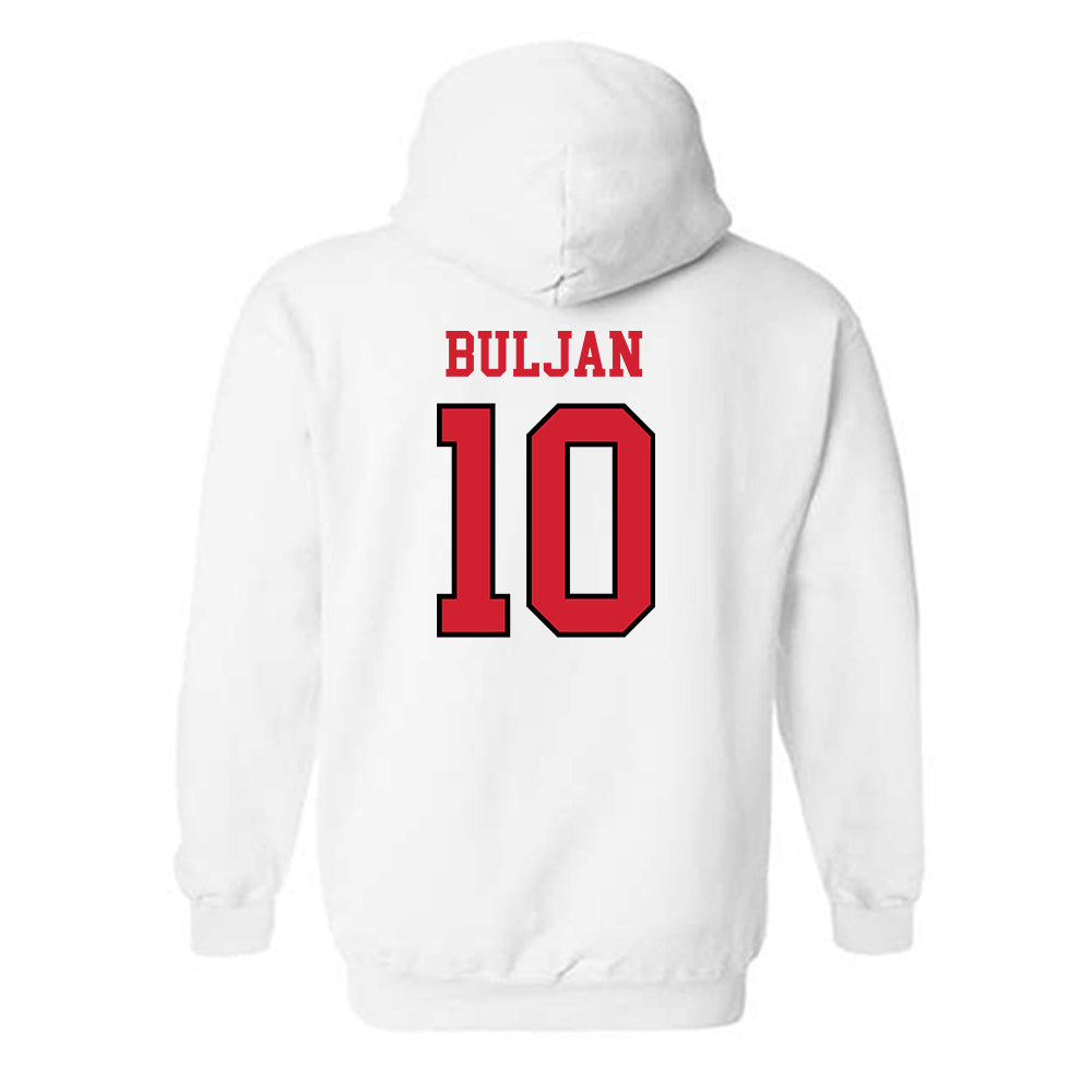 Maryland - NCAA Men's Basketball : Tomislav Buljan - Sports Shersey Hooded Sweatshirt-1