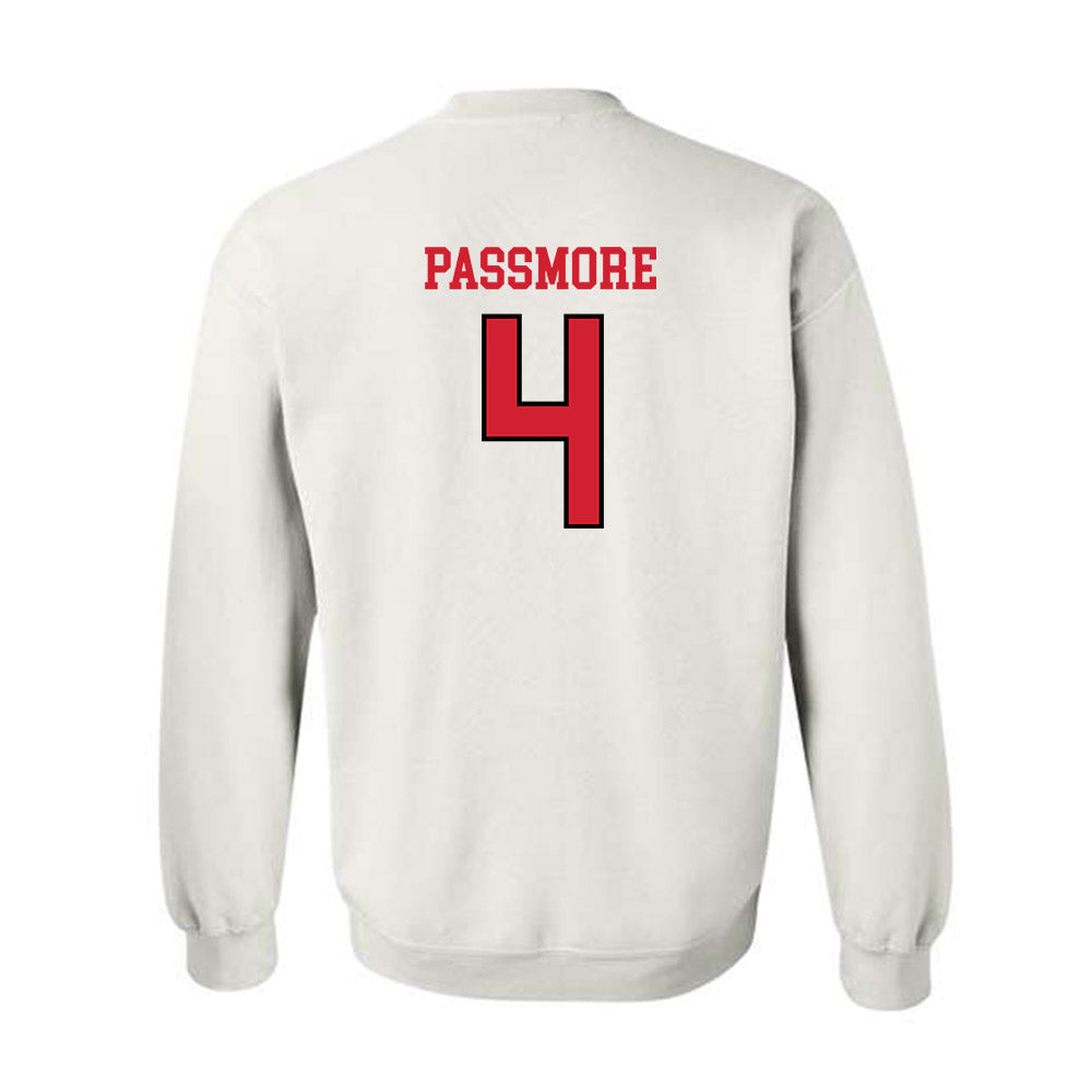 Maryland - NCAA Men's Basketball : Rakease Passmore - Sports Shersey Crewneck Sweatshirt-1