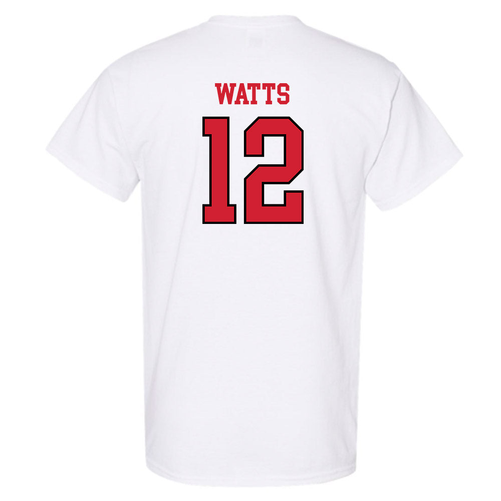Maryland - NCAA Men's Basketball : Isaiah Watts - Sports Shersey T-Shirt-1