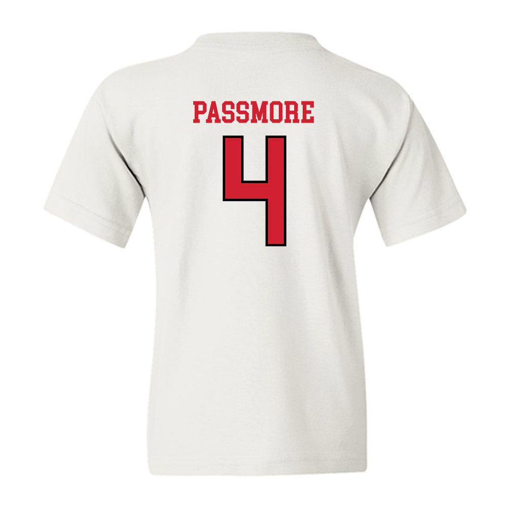 Maryland - NCAA Men's Basketball : Rakease Passmore - Sports Shersey Youth T-Shirt-1