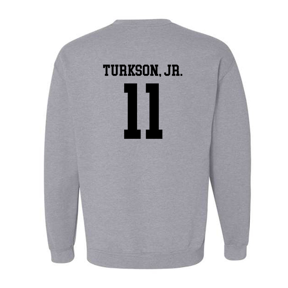 Maryland - NCAA Men's Basketball : George Turkson, Jr. - Sports Shersey Crewneck Sweatshirt-1