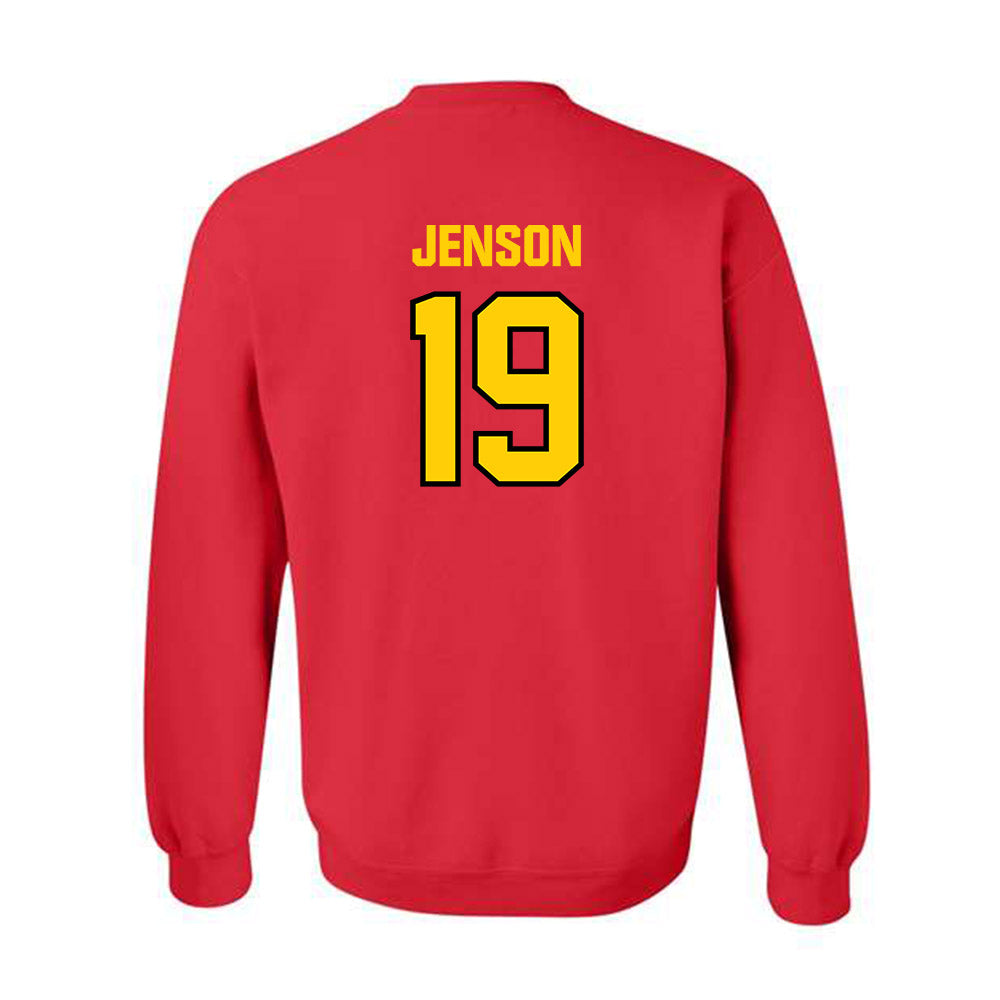 Maryland - NCAA Women's Soccer : Symone Jenson - Sports Shersey Crewneck Sweatshirt-1