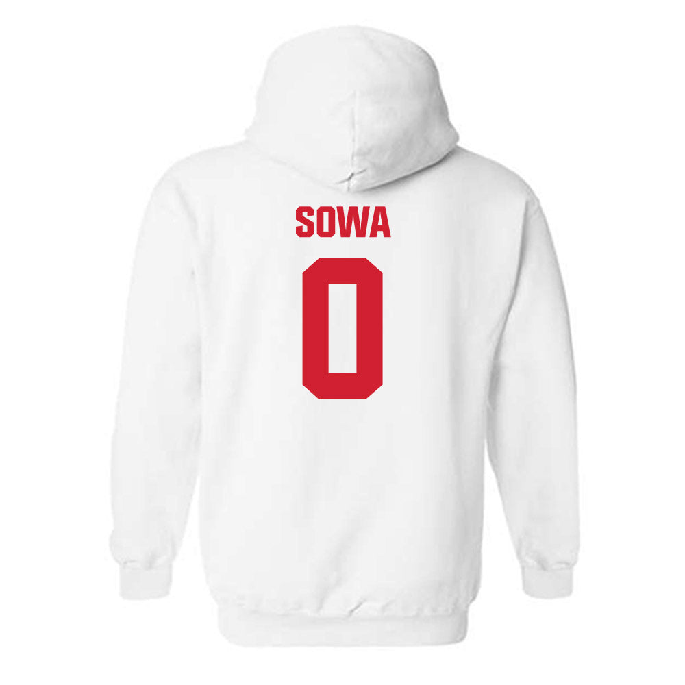 Maryland - NCAA Baseball : Ryder Sowa - Sports Shersey Hooded Sweatshirt-1