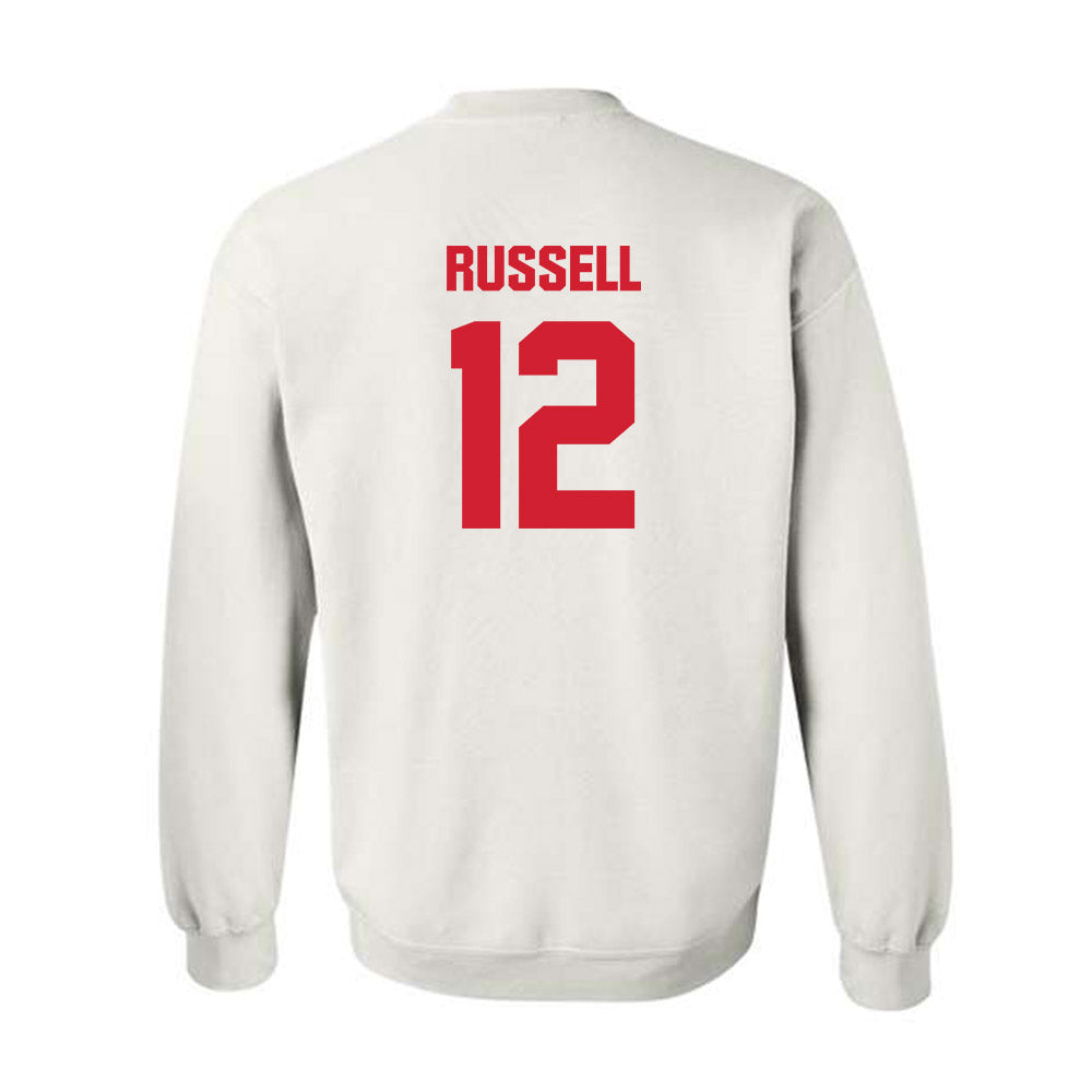 Maryland - NCAA Baseball : Devin Russell - Sports Shersey Crewneck Sweatshirt-1