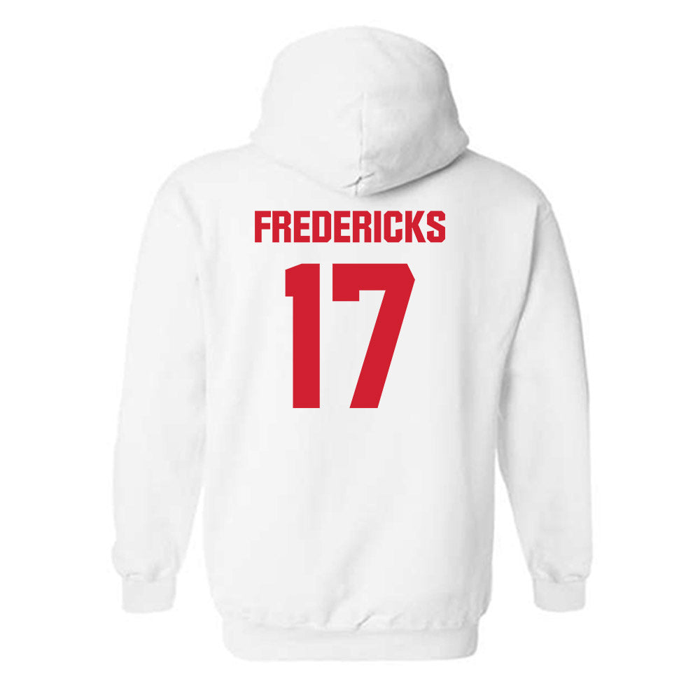 Maryland - NCAA Baseball : Joseph Fredericks - Sports Shersey Hooded Sweatshirt-1