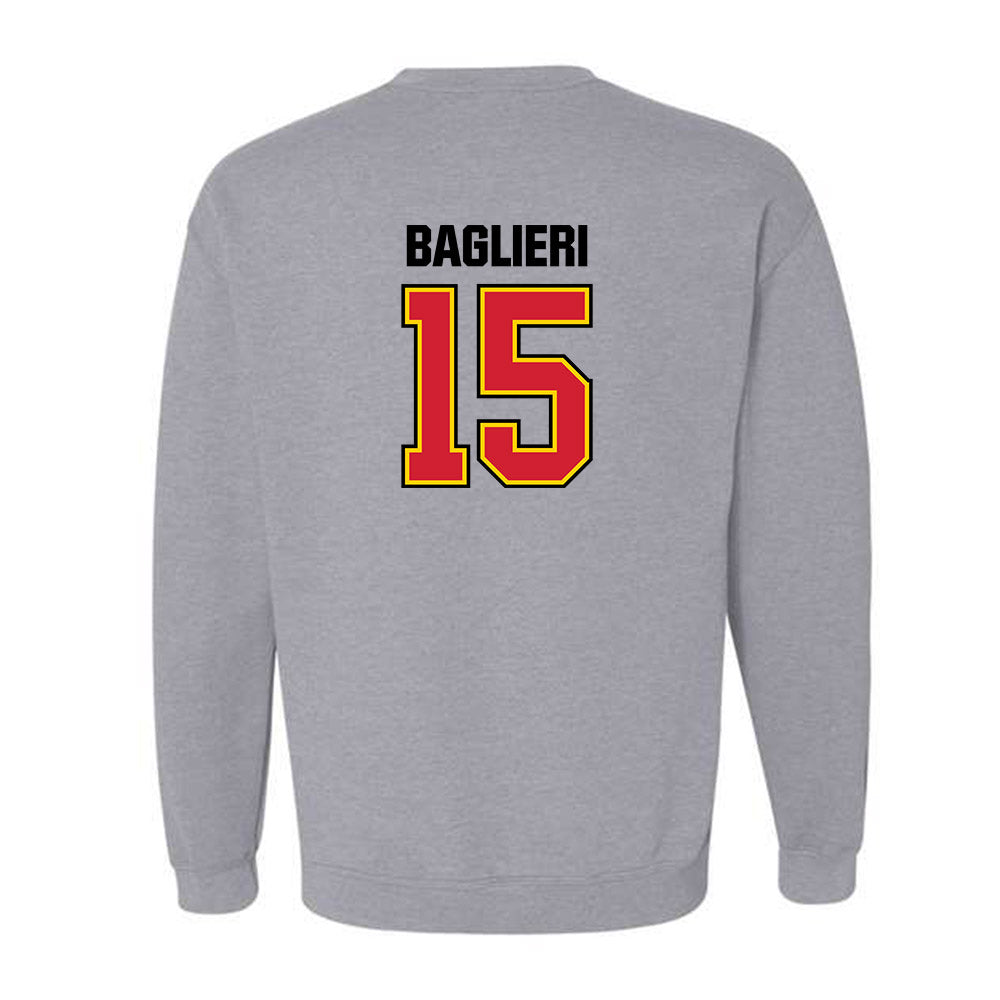 Maryland - NCAA Softball : Biz Baglieri - Sports Shersey Crewneck Sweatshirt-1
