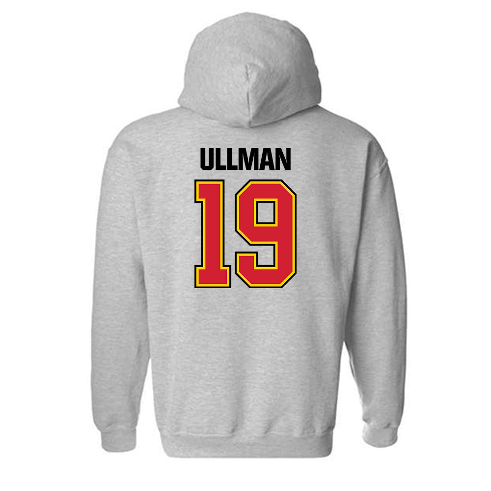 Maryland - NCAA Softball : Bailey Ullman - Sports Shersey Hooded Sweatshirt-1