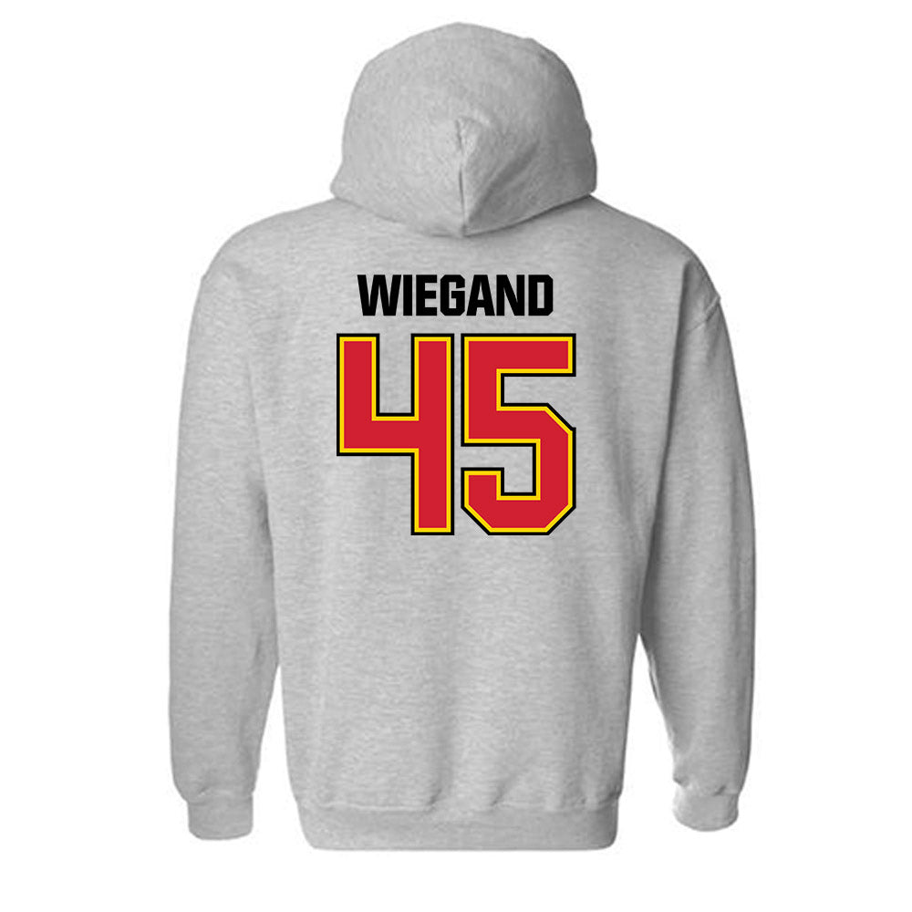 Maryland - NCAA Softball : Elisea Wiegand - Sports Shersey Hooded Sweatshirt-1