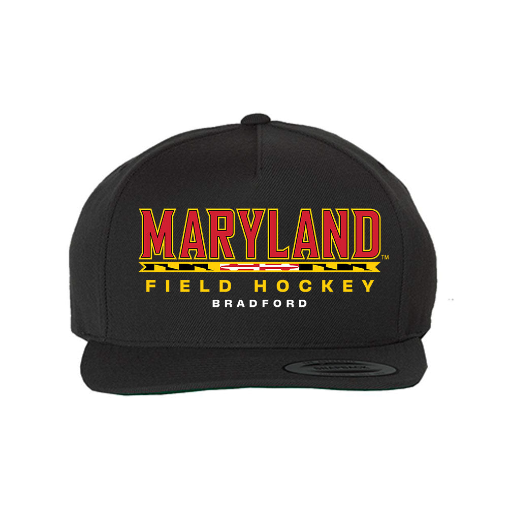 Maryland - NCAA Women's Field Hockey : Maci Bradford - Snapback Hat-0
