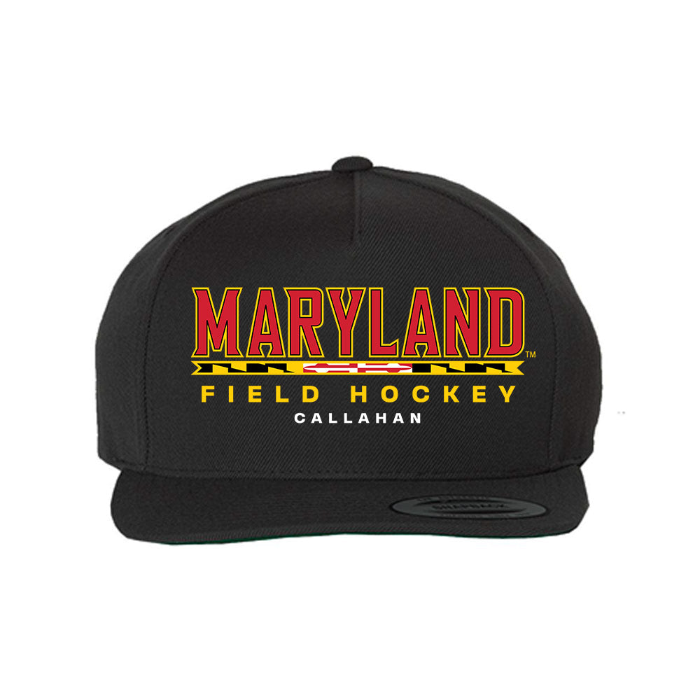 Maryland - NCAA Women's Field Hockey : Erin Callahan - Snapback Hat-0