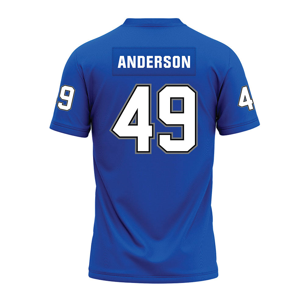Buffalo - NCAA Football : Aiden Anderson - Blue Premium Football Jersey-1