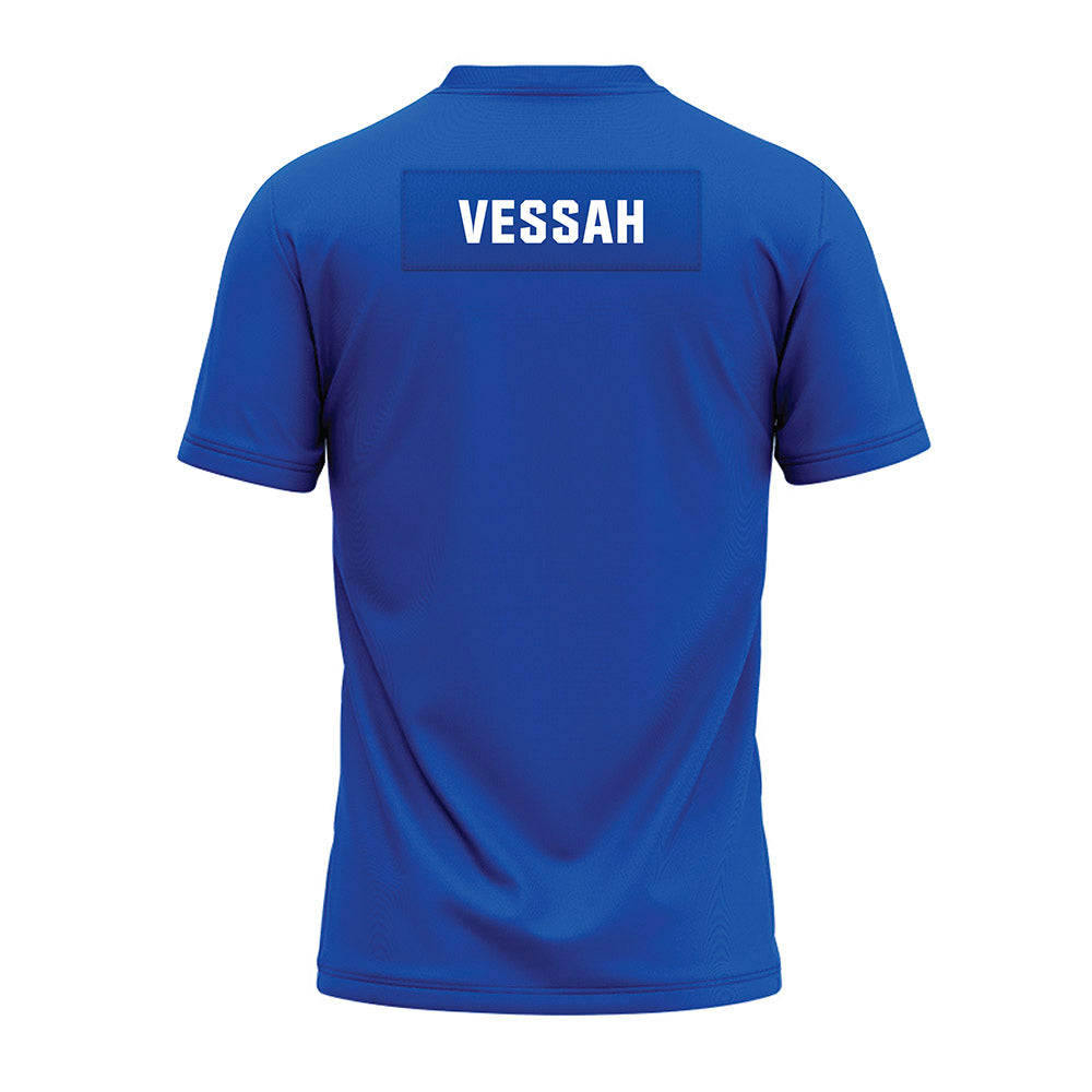 Buffalo - NCAA Football : Sedrick Vessah - Blue Premium Football Jersey-1
