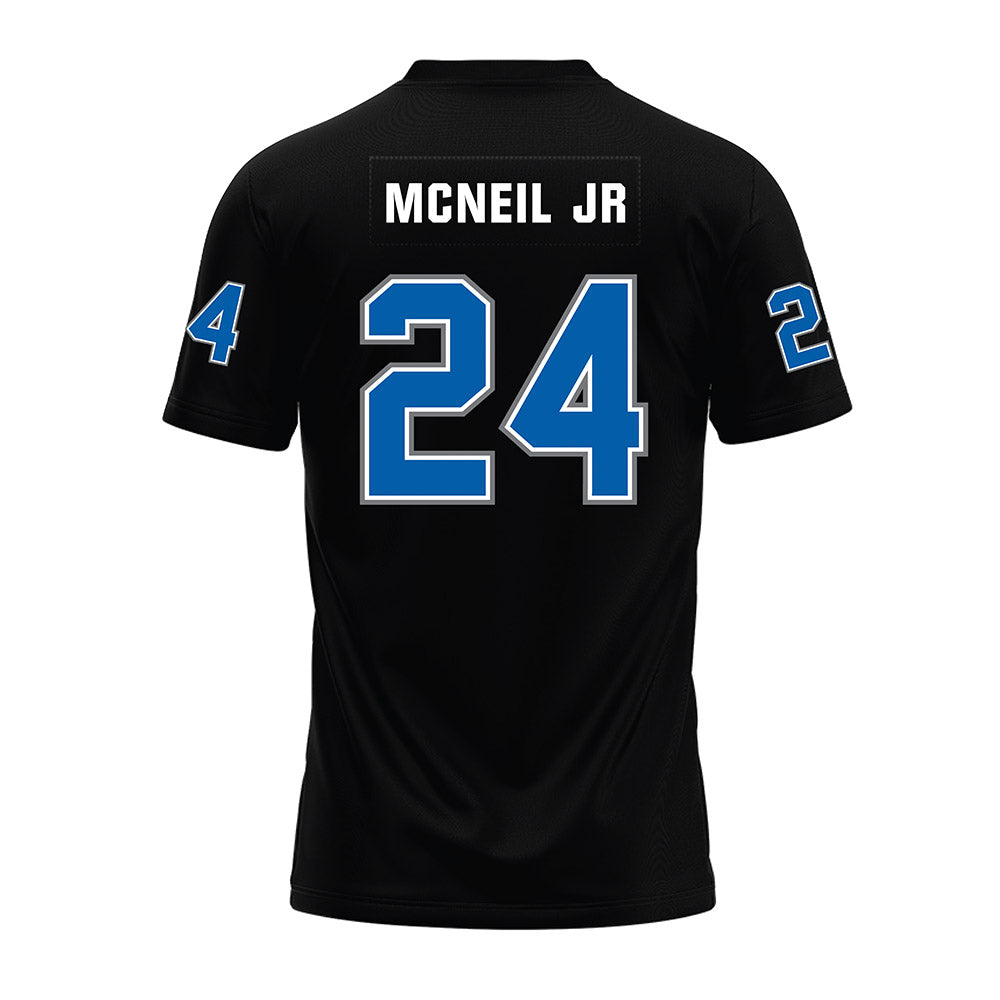 Buffalo - NCAA Football : James McNeil Jr - Black Premium Football Jersey-1