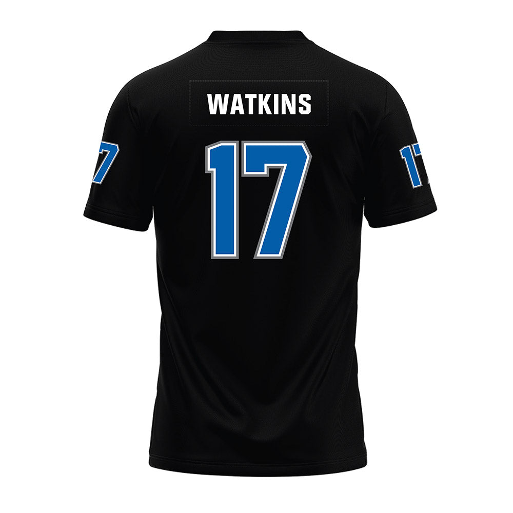 Buffalo - NCAA Football : Jeremiah Watkins - Black Premium Football Jersey