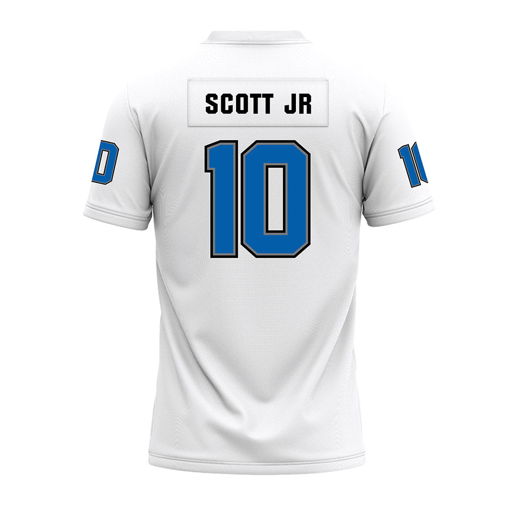 Buffalo - NCAA Football : Mark-Anthony Scott Jr - White Premium Football Jersey-1