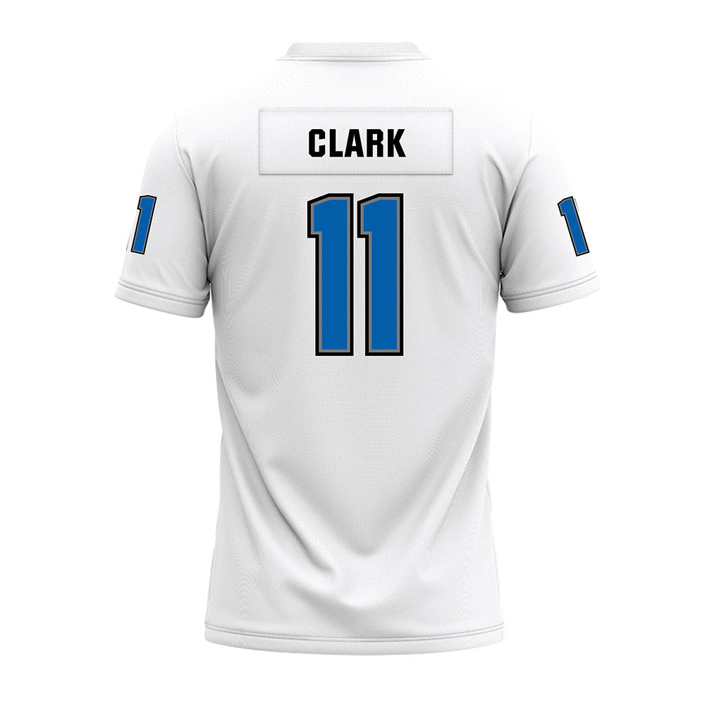 Buffalo - NCAA Football : William Clark - White Premium Football Jersey-1