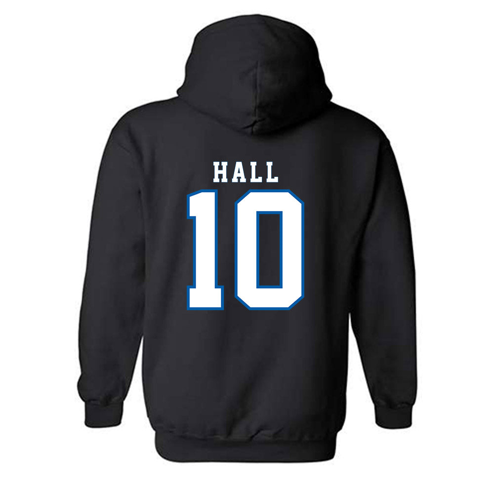 Buffalo - NCAA Women's Basketball : Kyleigh Hl Hall - Classic Shersey Hooded Sweatshirt-1