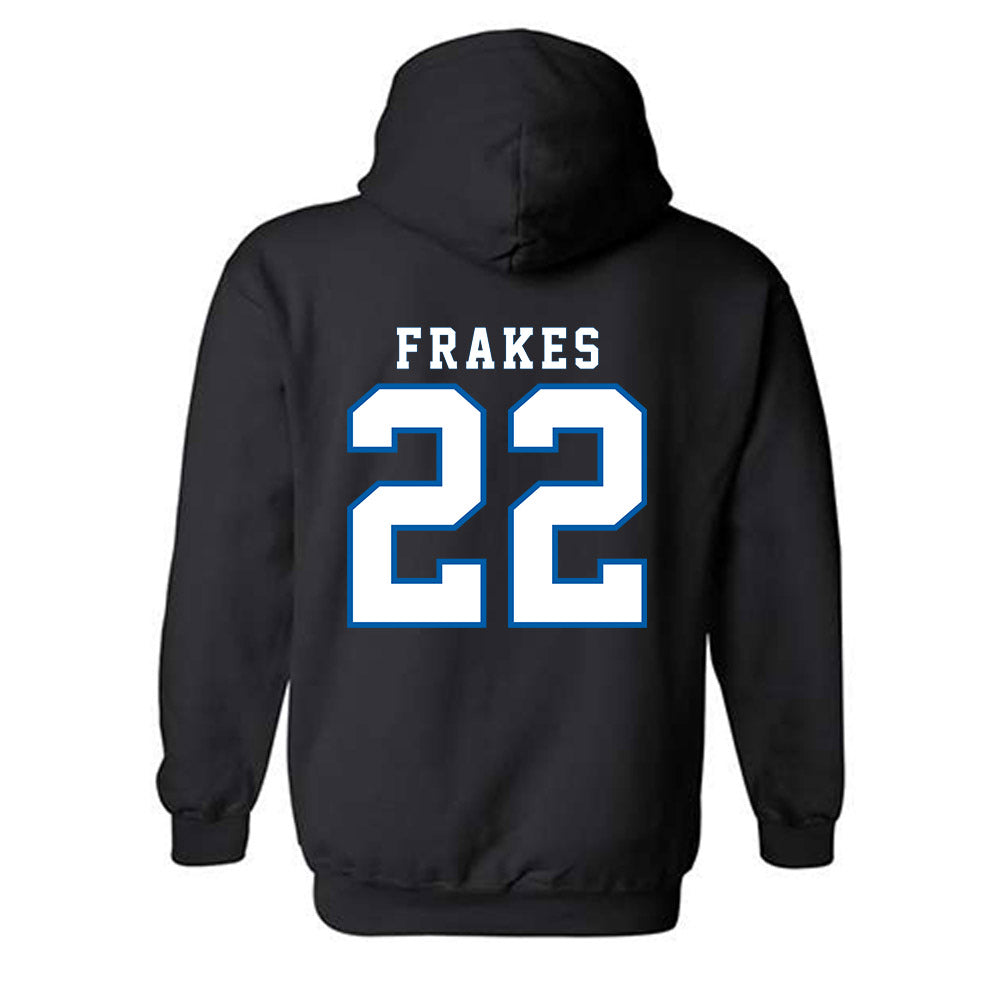 Buffalo - NCAA Men's Basketball : JJ Frakes - Classic Shersey Hooded Sweatshirt-1