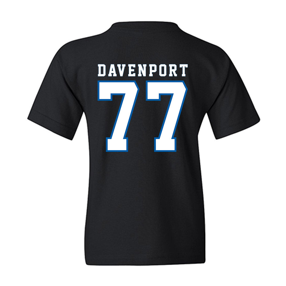 Buffalo - NCAA Football : Jackson Davenport - Youth T-Shirt-1