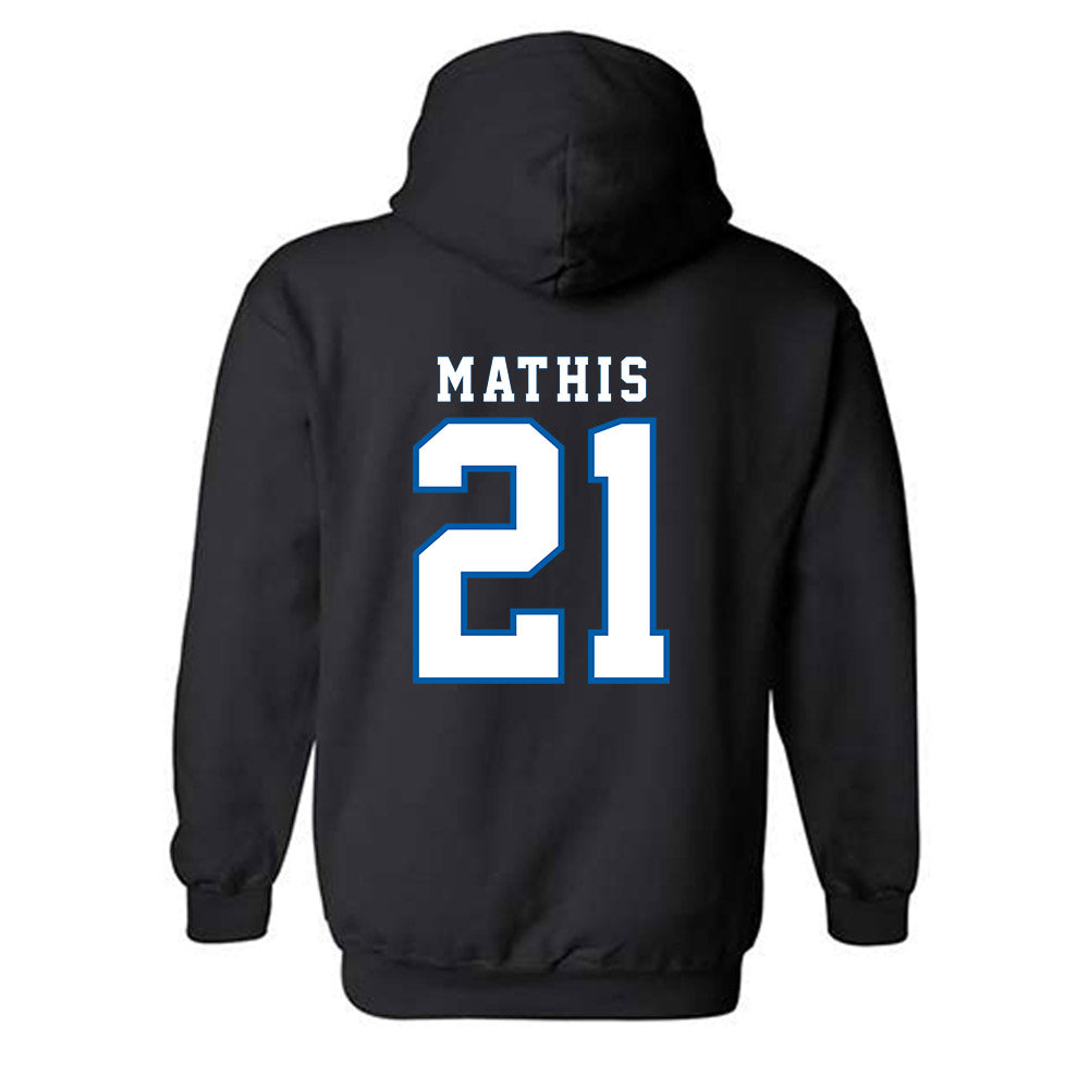 Buffalo - NCAA Football : Devare Mathis - Classic Shersey Hooded Sweatshirt-1