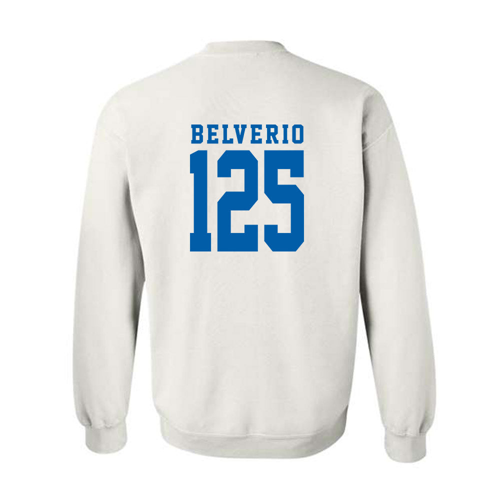 Buffalo - NCAA Wrestling : Zachary Belverio - Classic Shersey Crewneck Sweatshirt-1