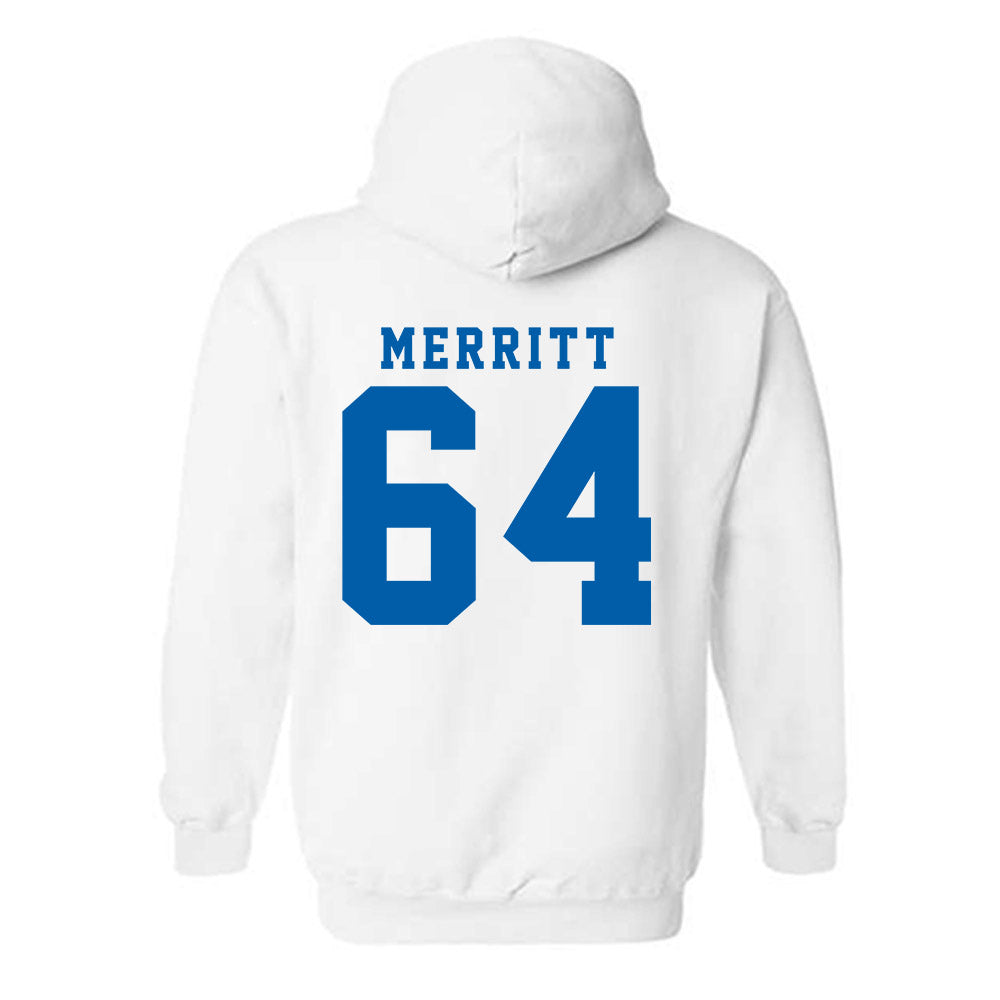 Buffalo - NCAA Football : Jake Merritt - Classic Shersey Hooded Sweatshirt-1