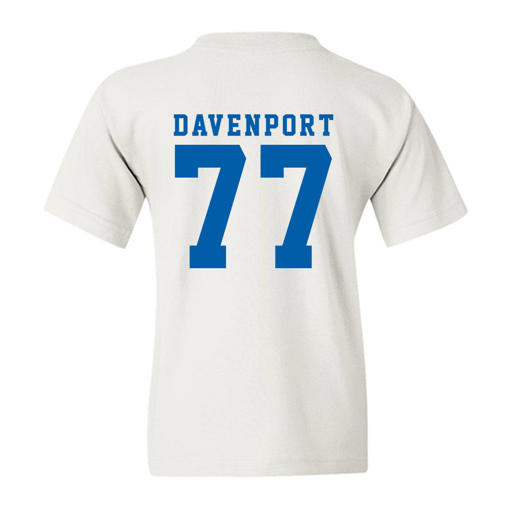 Buffalo - NCAA Football : Jackson Davenport - Youth T-Shirt-1