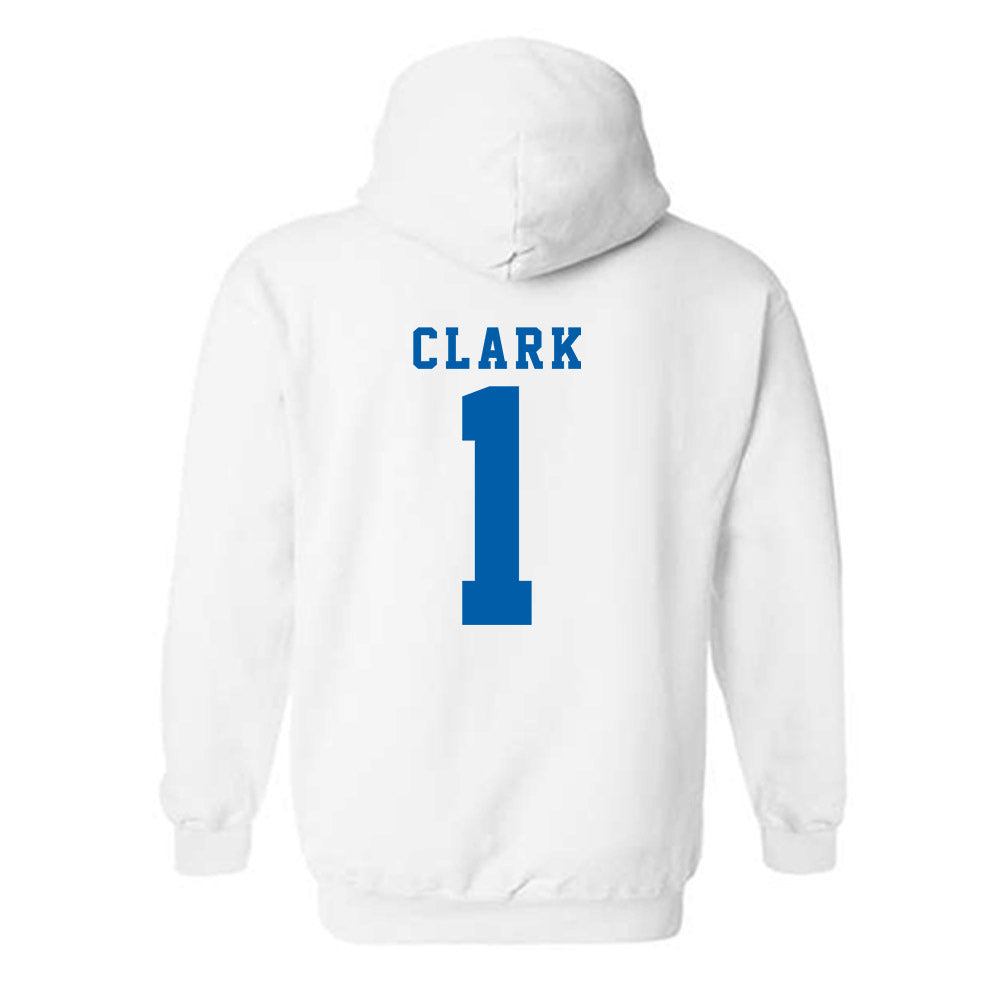 Buffalo - NCAA Football : Aaron Clark - Classic Shersey Hooded Sweatshirt-1