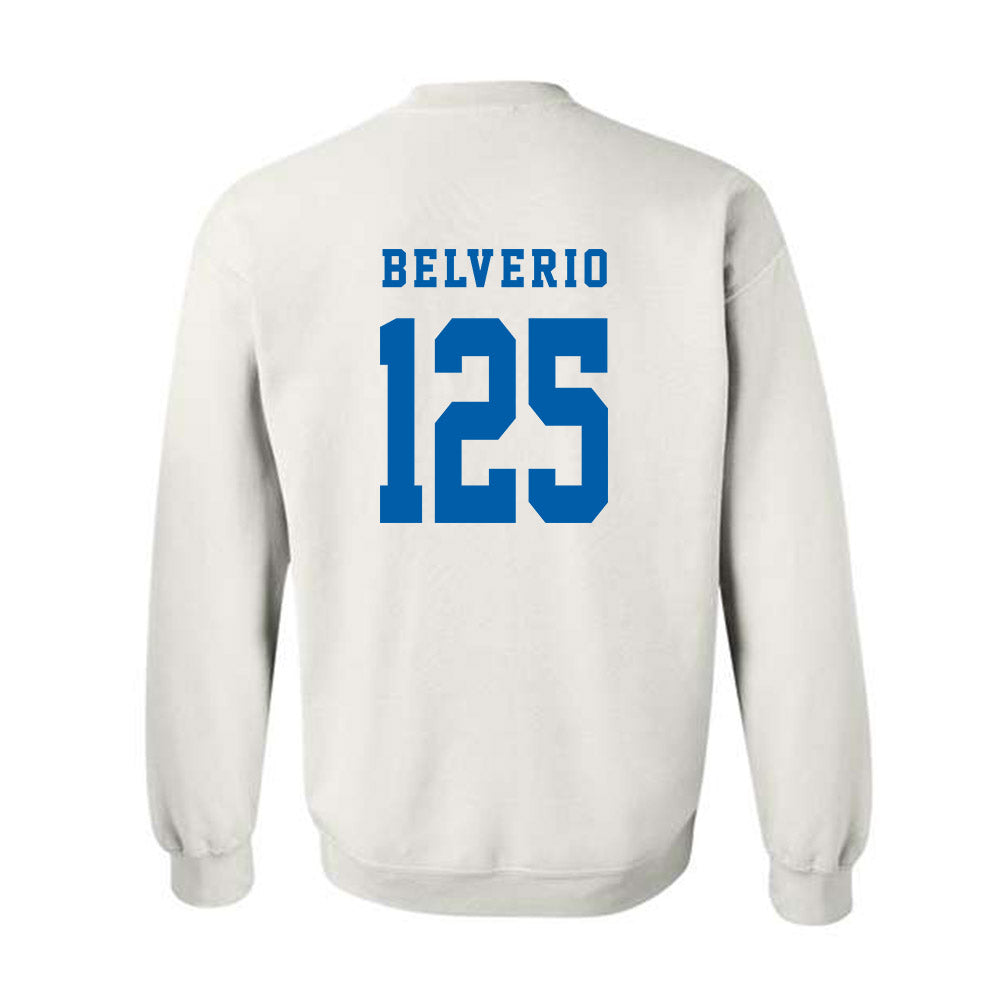 Buffalo - NCAA Wrestling : Zachary Belverio - Classic Shersey Crewneck Sweatshirt-1