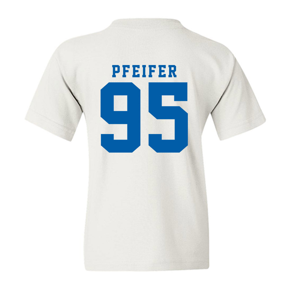 Buffalo - NCAA Football : Evan Pfeifer - Classic Shersey Youth T-Shirt-1