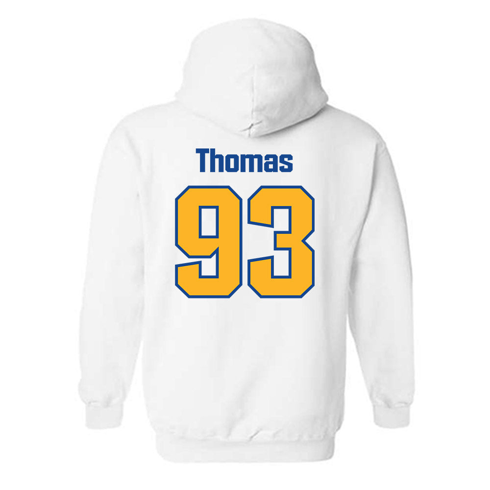 SJSU - NCAA Football : Colton Thomas - Classic Shersey Hooded Sweatshirt-1