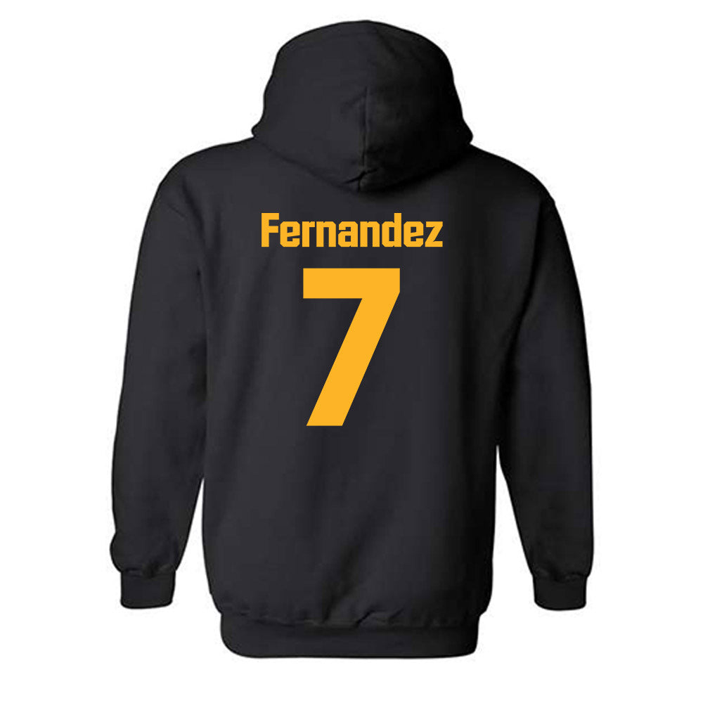 SJSU - NCAA Men's Soccer : Angel Fernandez - Classic Shersey Hooded Sweatshirt-1