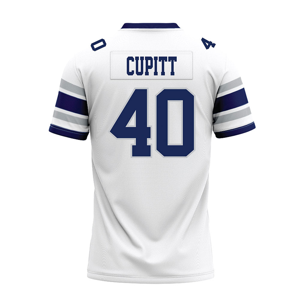 Rice - NCAA Football : Jayden Cupitt - White Premium Football Jersey-1