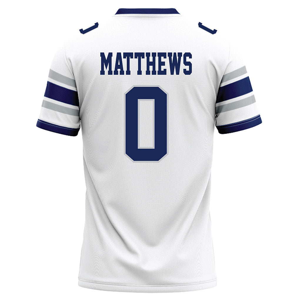 Rice - NCAA Football : Payton Matthews - White Football Jersey-1