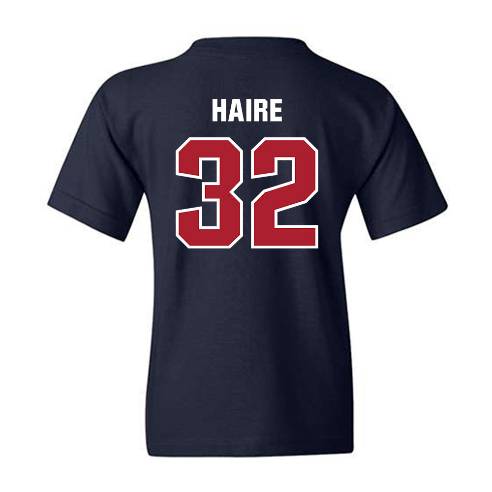 Dallas Baptist - NCAA Men's Basketball : Justin Haire - Classic Shersey Youth T-Shirt-1