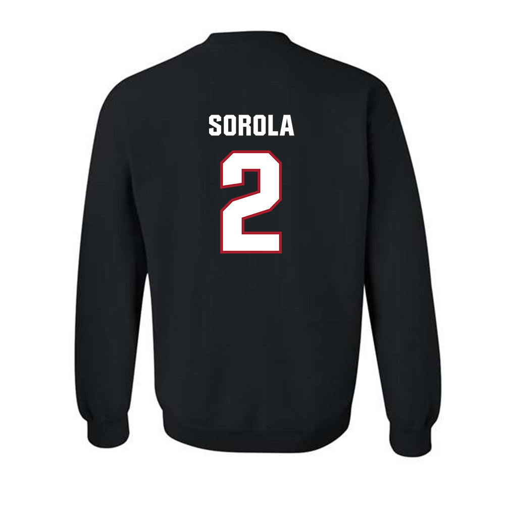 Dallas Baptist - NCAA Women's Bowling : Travis Sorola - Classic Shersey Crewneck Sweatshirt-1