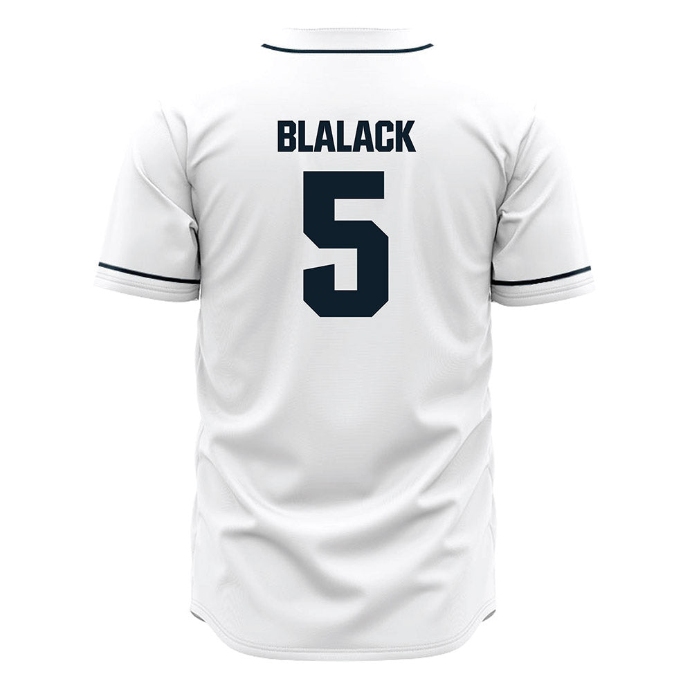 Dallas Baptist - NCAA Baseball : Jayden Blalack - White Jersey-1