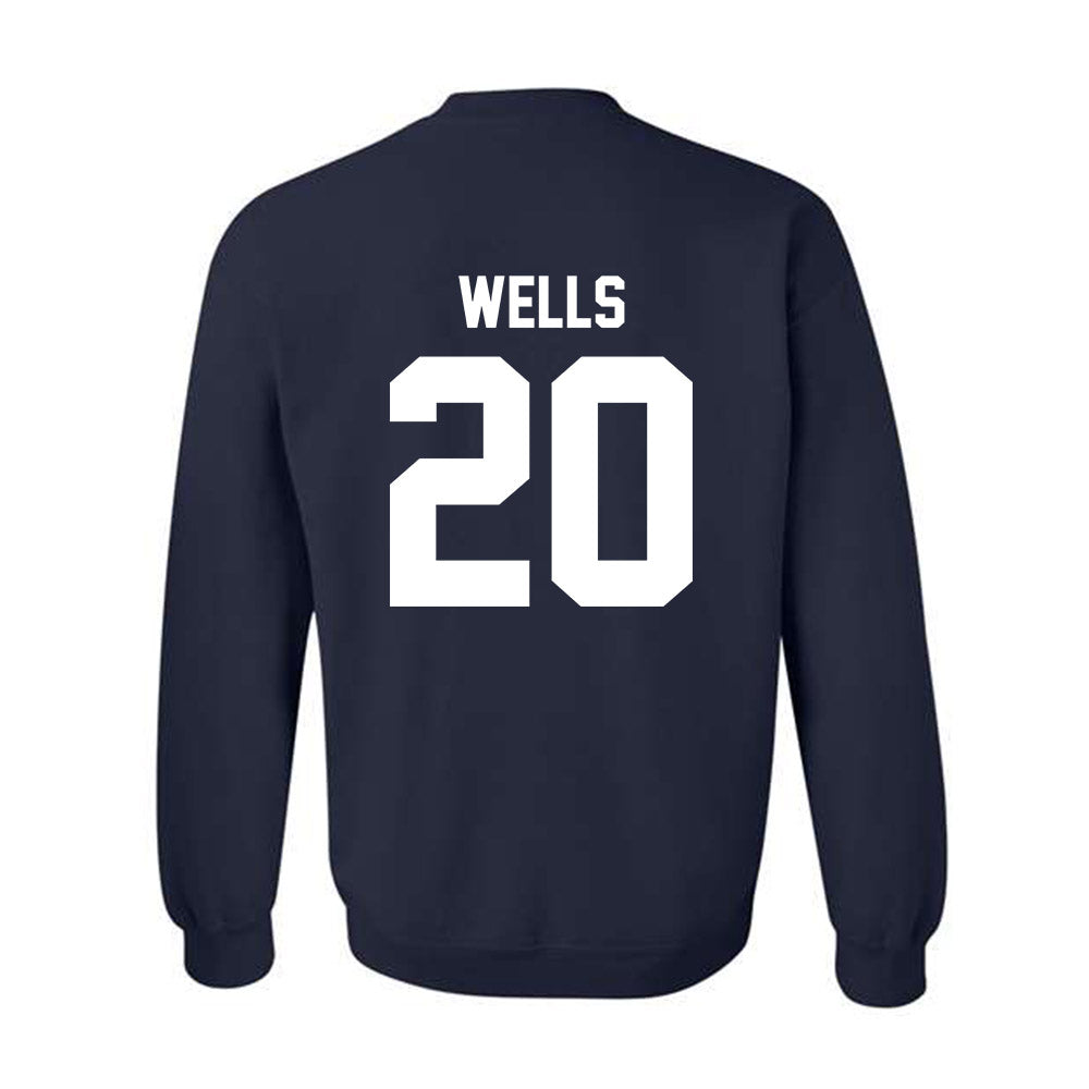 Nevada - NCAA Football : Cody Wells - Classic Shersey Crewneck Sweatshirt-1