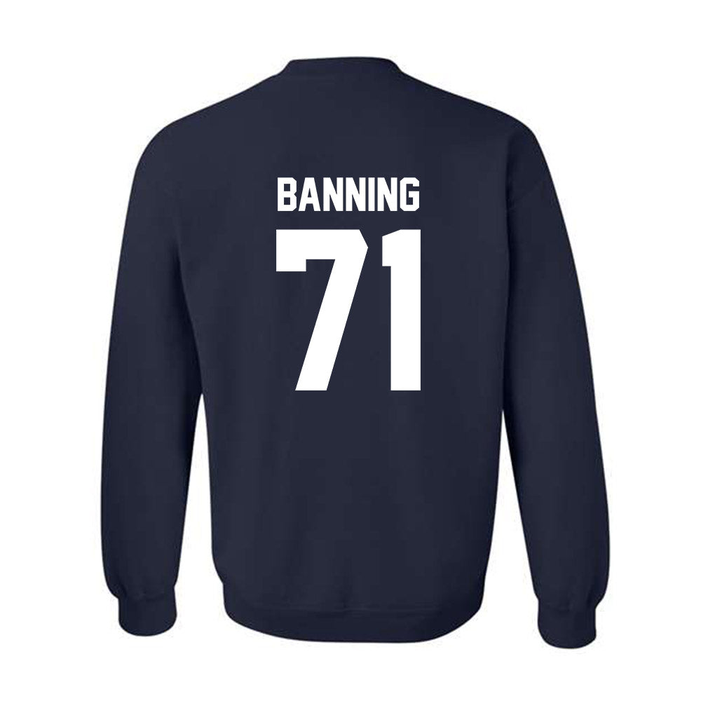 Nevada - NCAA Football : Colin Banning - Classic Shersey Crewneck Sweatshirt-1