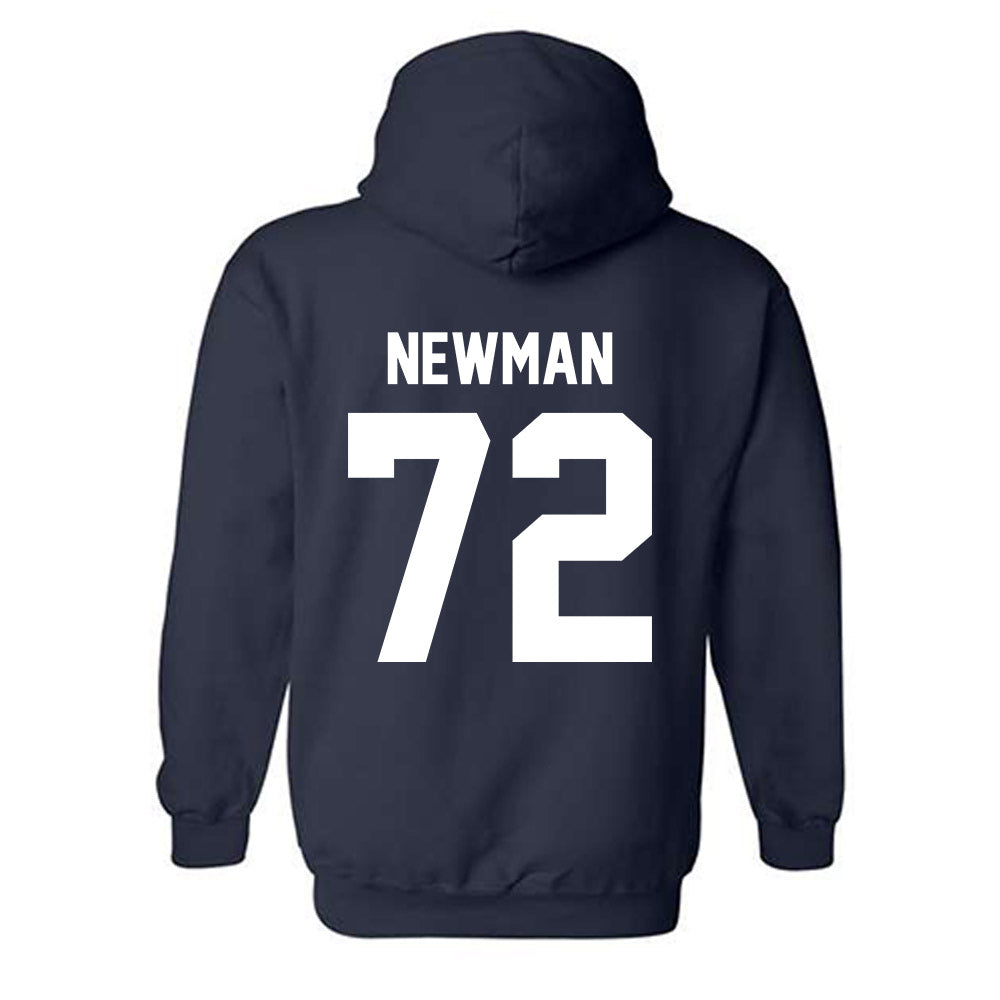 Nevada - NCAA Football : Ethan Newman - Classic Shersey Hooded Sweatshirt-1