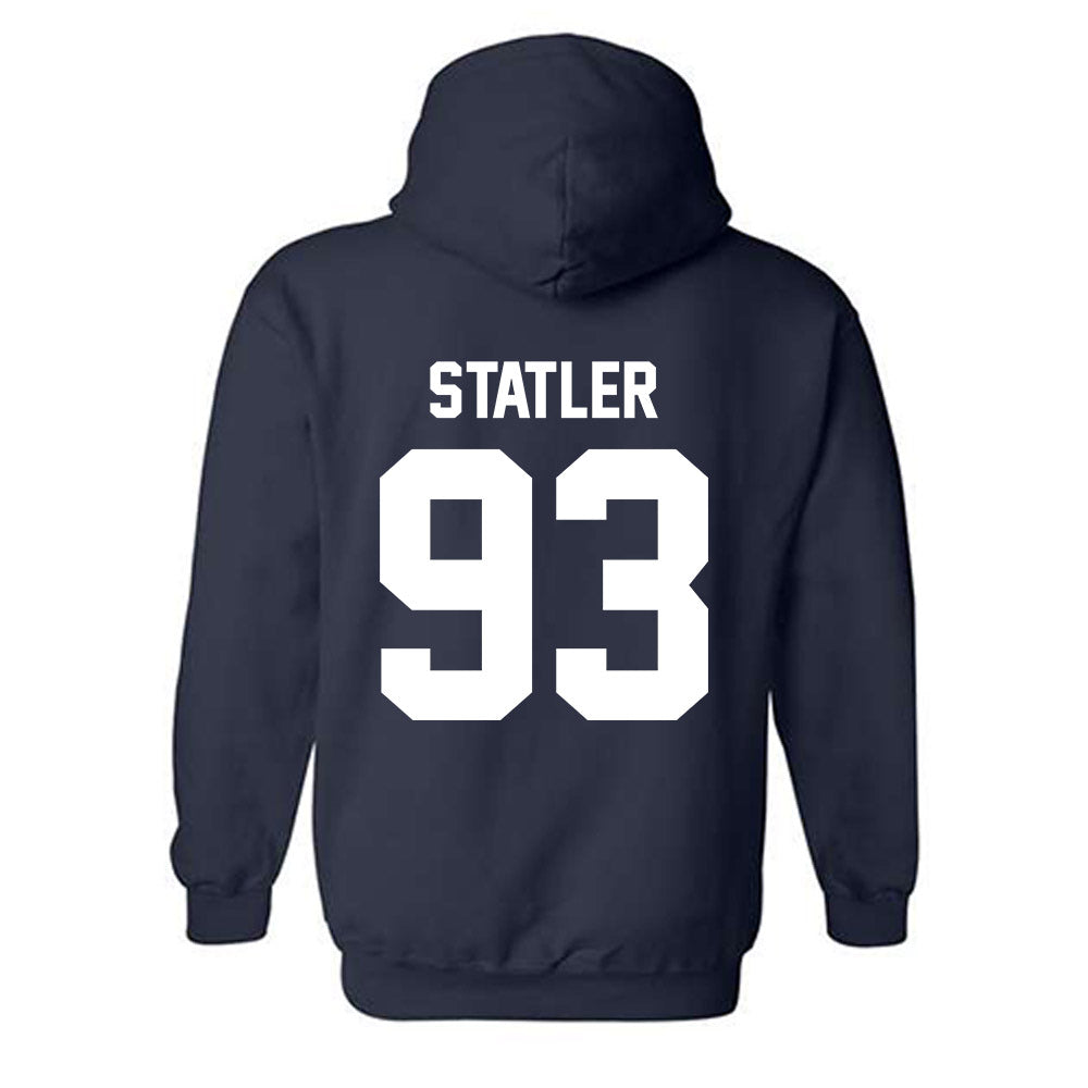 Nevada - NCAA Football : Craig Statler - Classic Shersey Hooded Sweatshirt-1